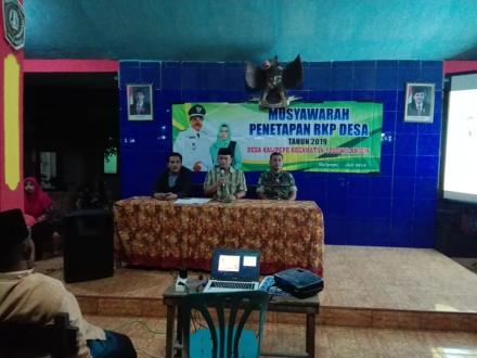 Musyawarah Penetapan RKP Desa Tahun 2019