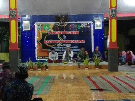 Pengajian umum bersholawat Desa Kalipepe
