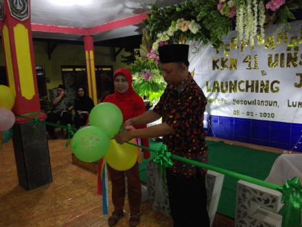 pelepasan KKN UINSA 41 di Desa Kalipepe Yosowilangun